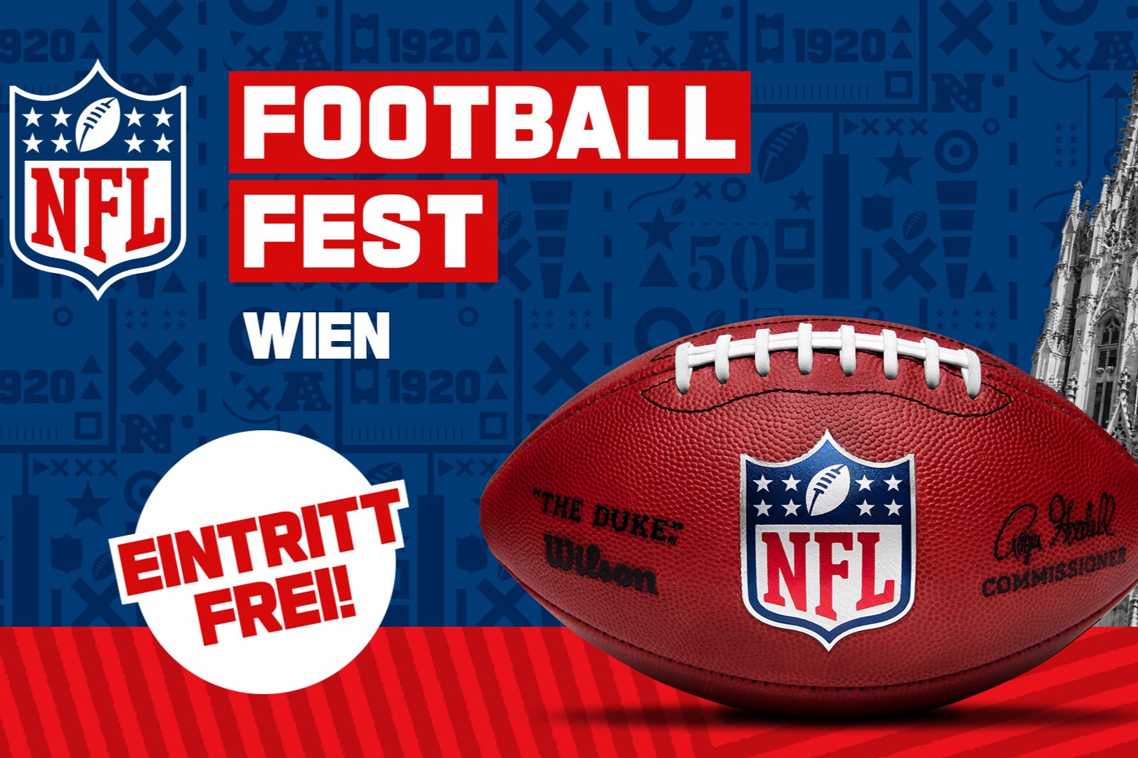 NFL Football Fest 2026 in Vienna and Stuttgart: Dates, Free Admission & Highlights